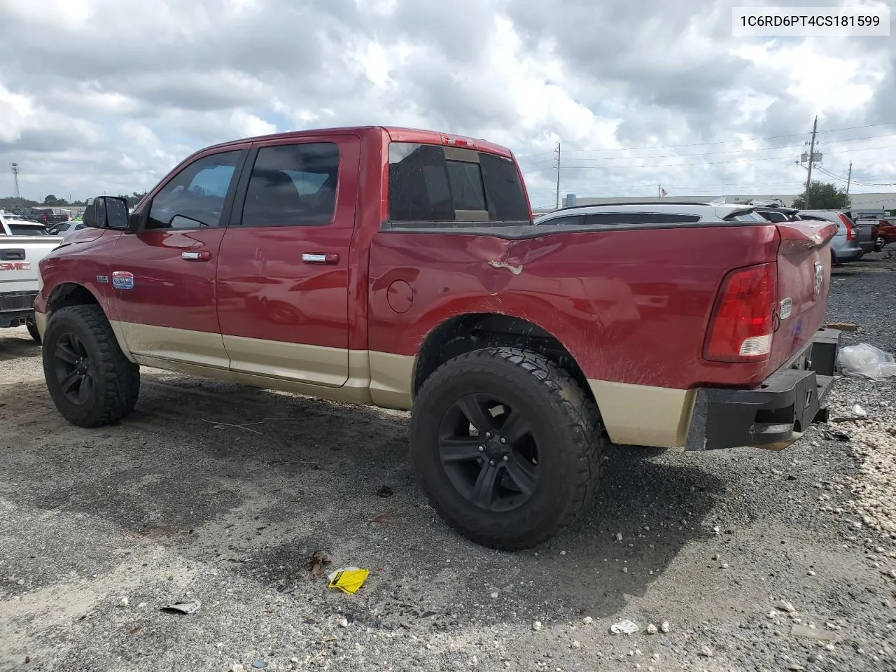 2012 Dodge Ram 1500 Longhorn VIN: 1C6RD6PT4CS181599 Lot: 74798394