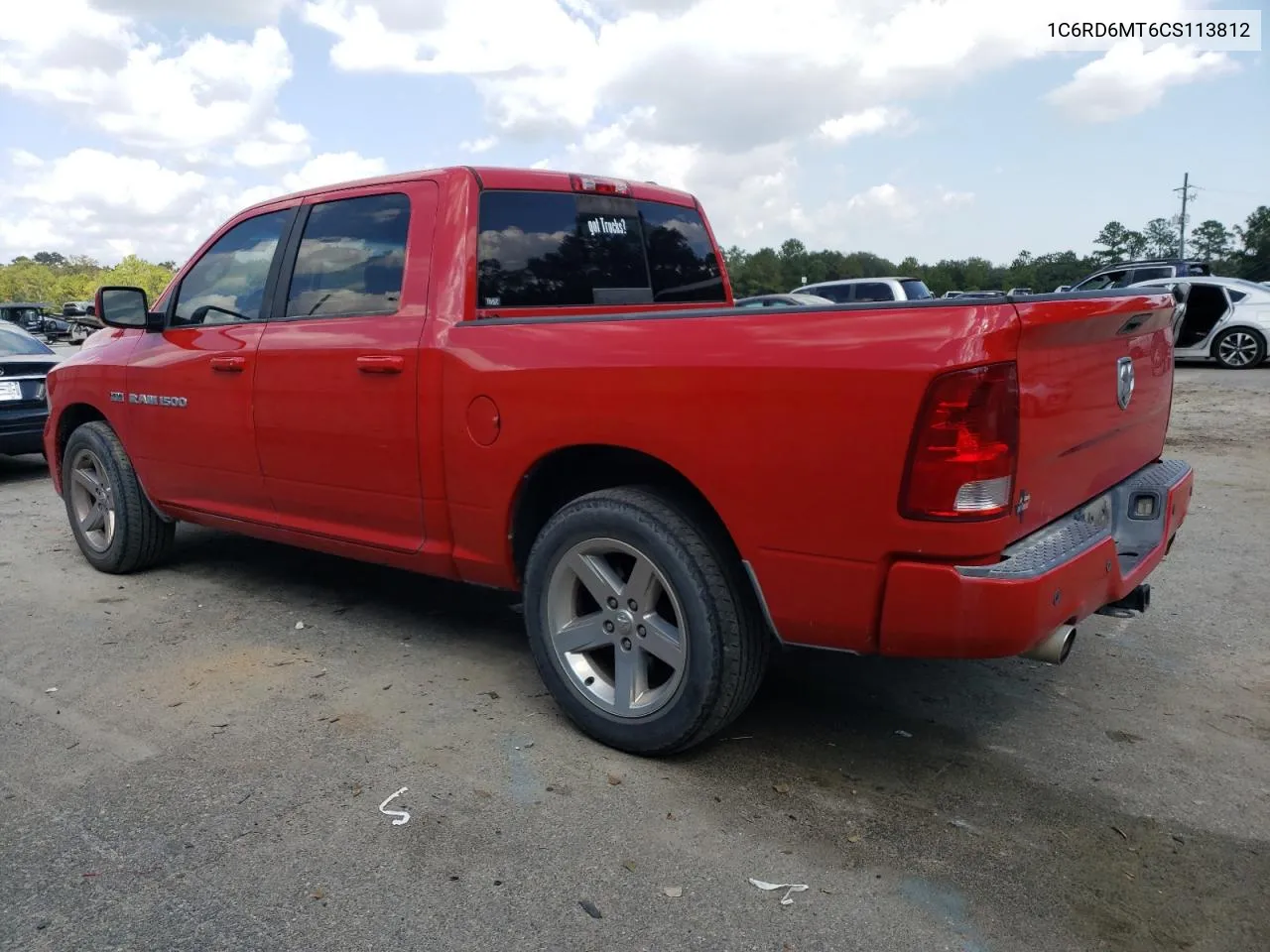 2012 Dodge Ram 1500 Sport VIN: 1C6RD6MT6CS113812 Lot: 74852944