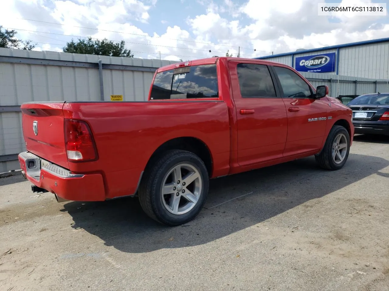 2012 Dodge Ram 1500 Sport VIN: 1C6RD6MT6CS113812 Lot: 74852944