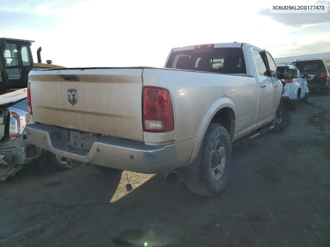 2012 Dodge Ram 2500 Laramie VIN: 3C6UD5KL2CG177473 Lot: 74918964