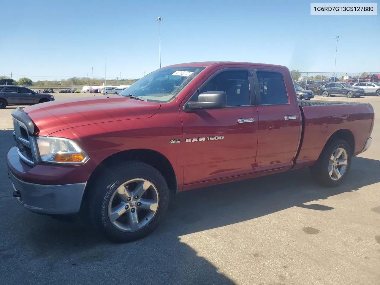 1C6RD7GT3CS127880 2012 Dodge Ram 1500 Slt