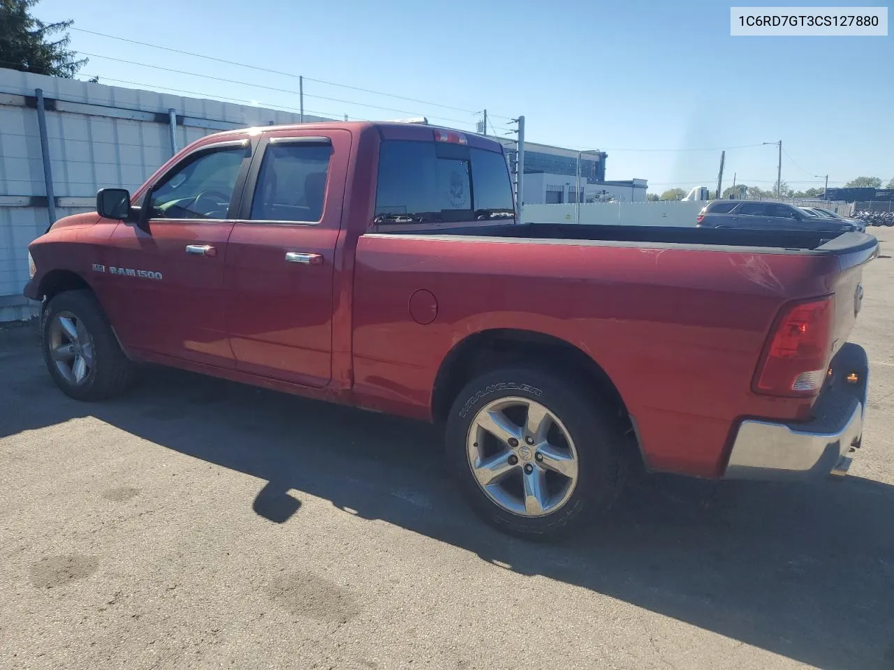 2012 Dodge Ram 1500 Slt VIN: 1C6RD7GT3CS127880 Lot: 75024954