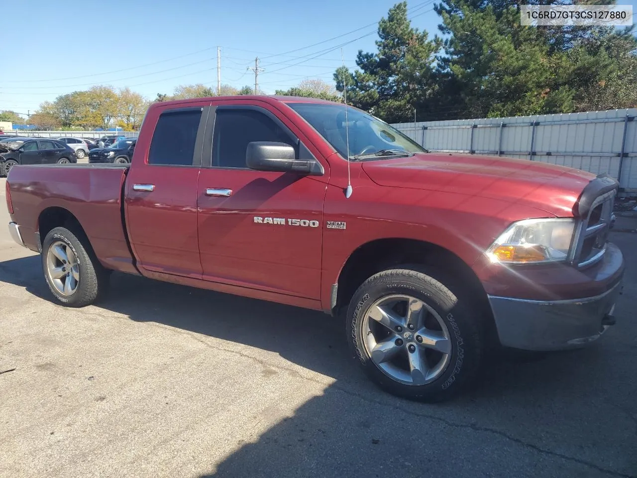 2012 Dodge Ram 1500 Slt VIN: 1C6RD7GT3CS127880 Lot: 75024954