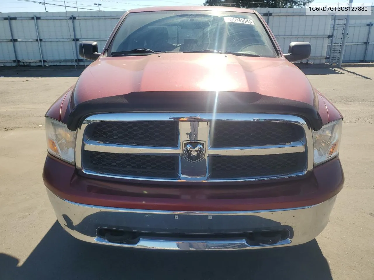 2012 Dodge Ram 1500 Slt VIN: 1C6RD7GT3CS127880 Lot: 75024954