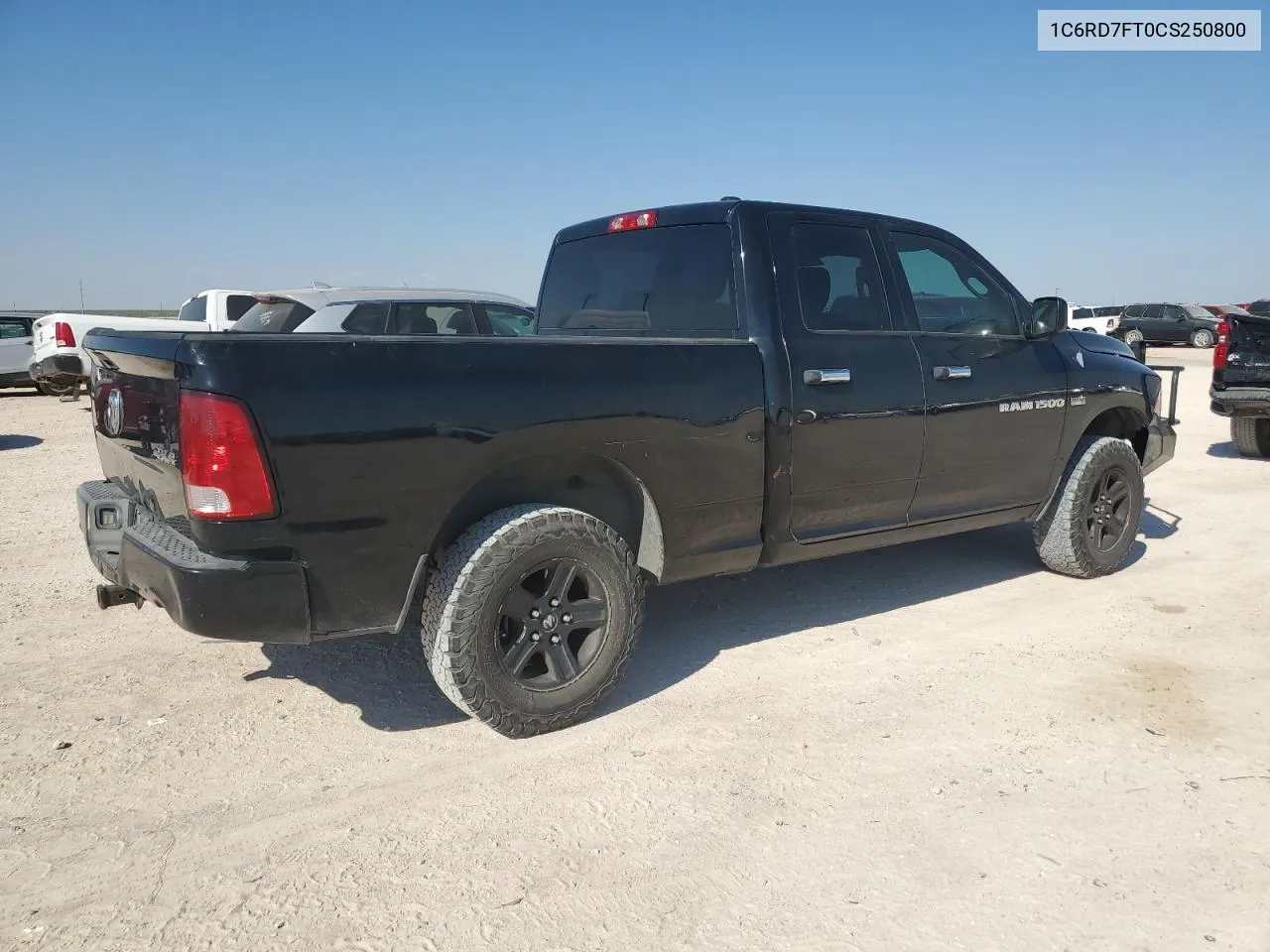 2012 Dodge Ram 1500 St VIN: 1C6RD7FT0CS250800 Lot: 75103864