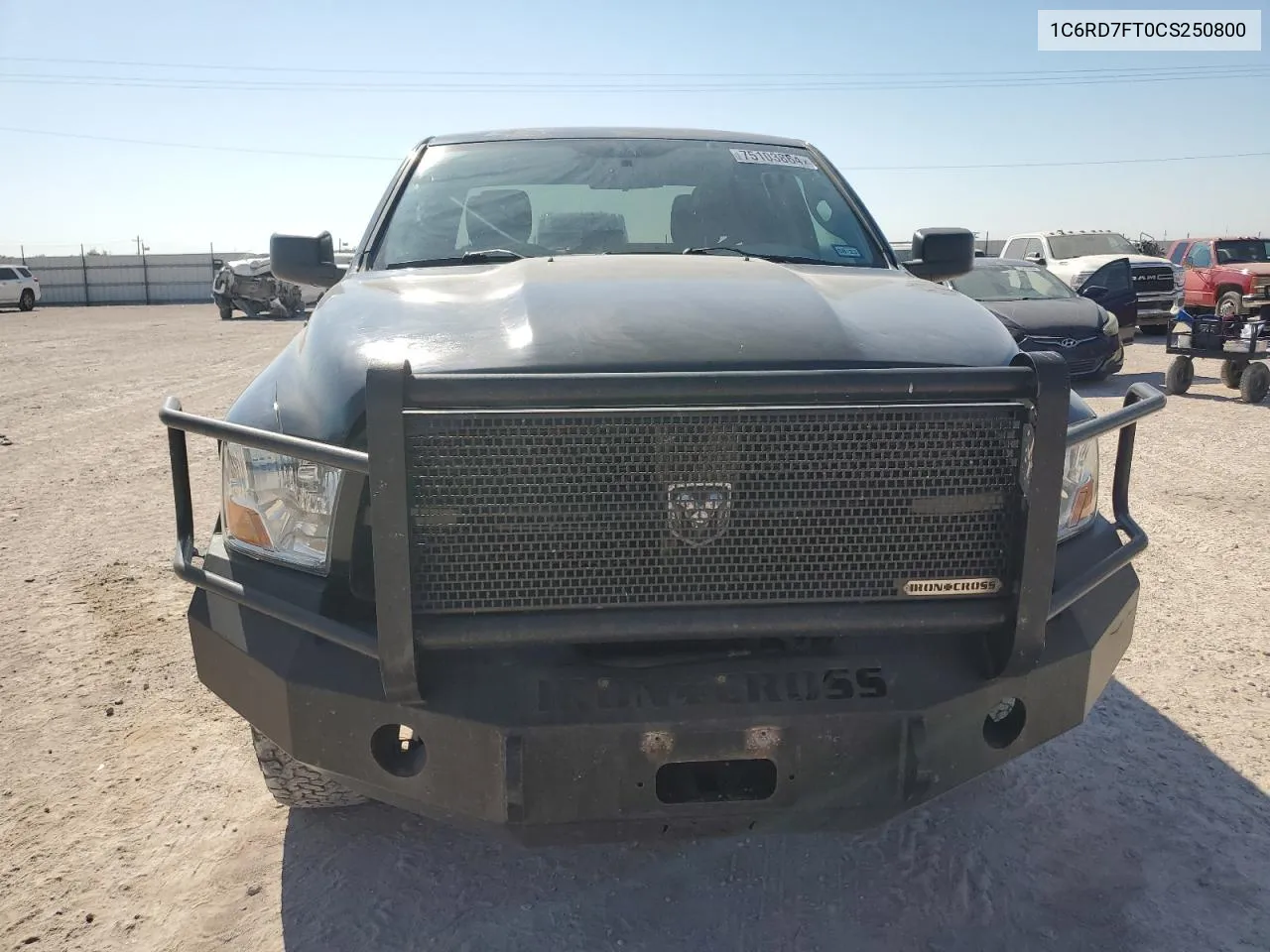 2012 Dodge Ram 1500 St VIN: 1C6RD7FT0CS250800 Lot: 75103864