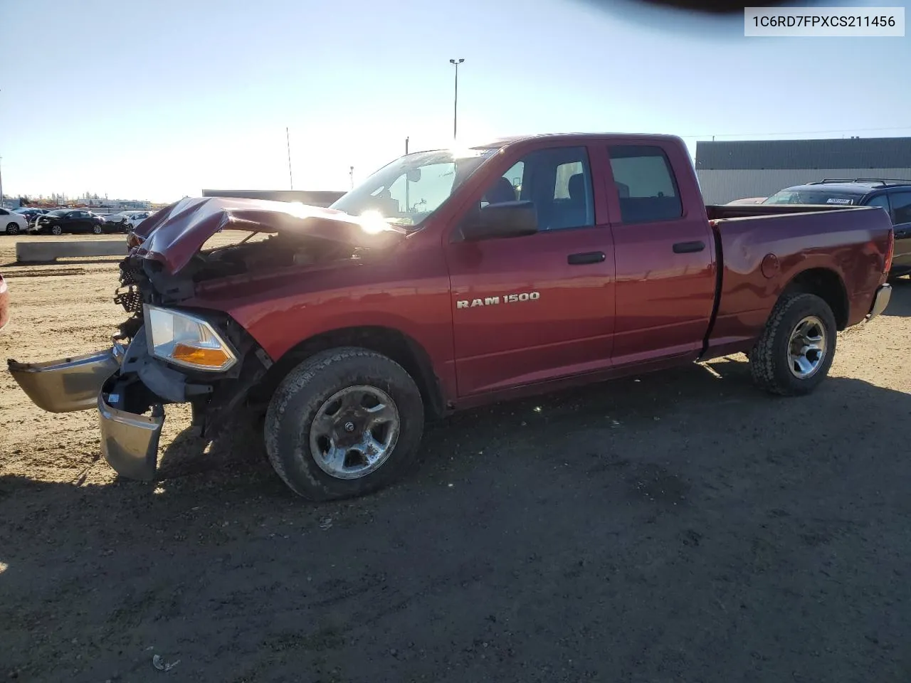 1C6RD7FPXCS211456 2012 Dodge Ram 1500 St