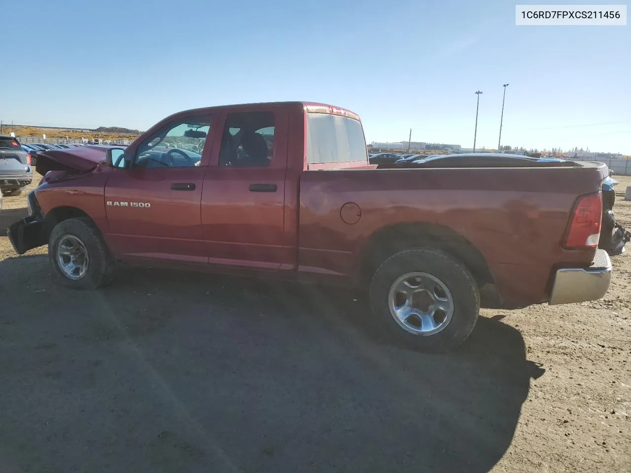 1C6RD7FPXCS211456 2012 Dodge Ram 1500 St