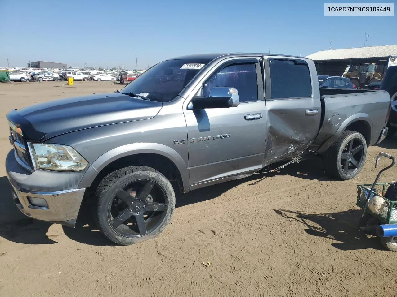 2012 Dodge Ram 1500 Laramie VIN: 1C6RD7NT9CS109449 Lot: 75309974