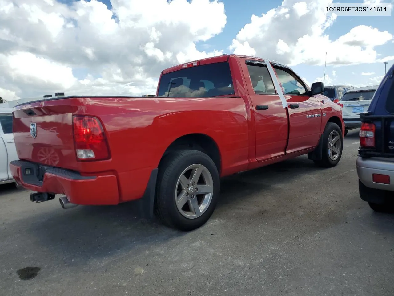 2012 Dodge Ram 1500 St VIN: 1C6RD6FT3CS141614 Lot: 75332604