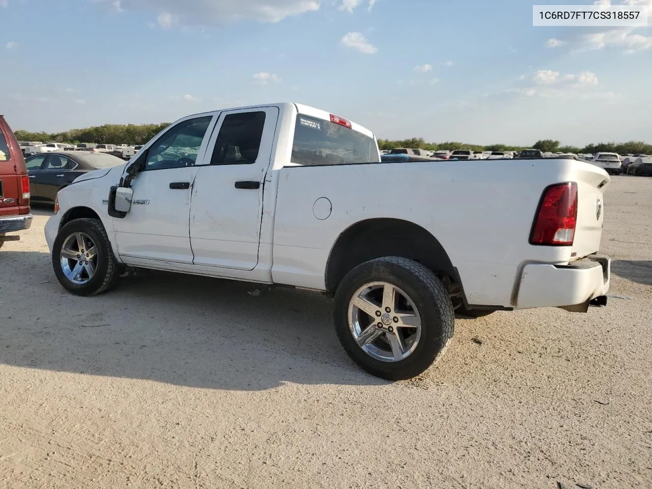 2012 Dodge Ram 1500 St VIN: 1C6RD7FT7CS318557 Lot: 75347884