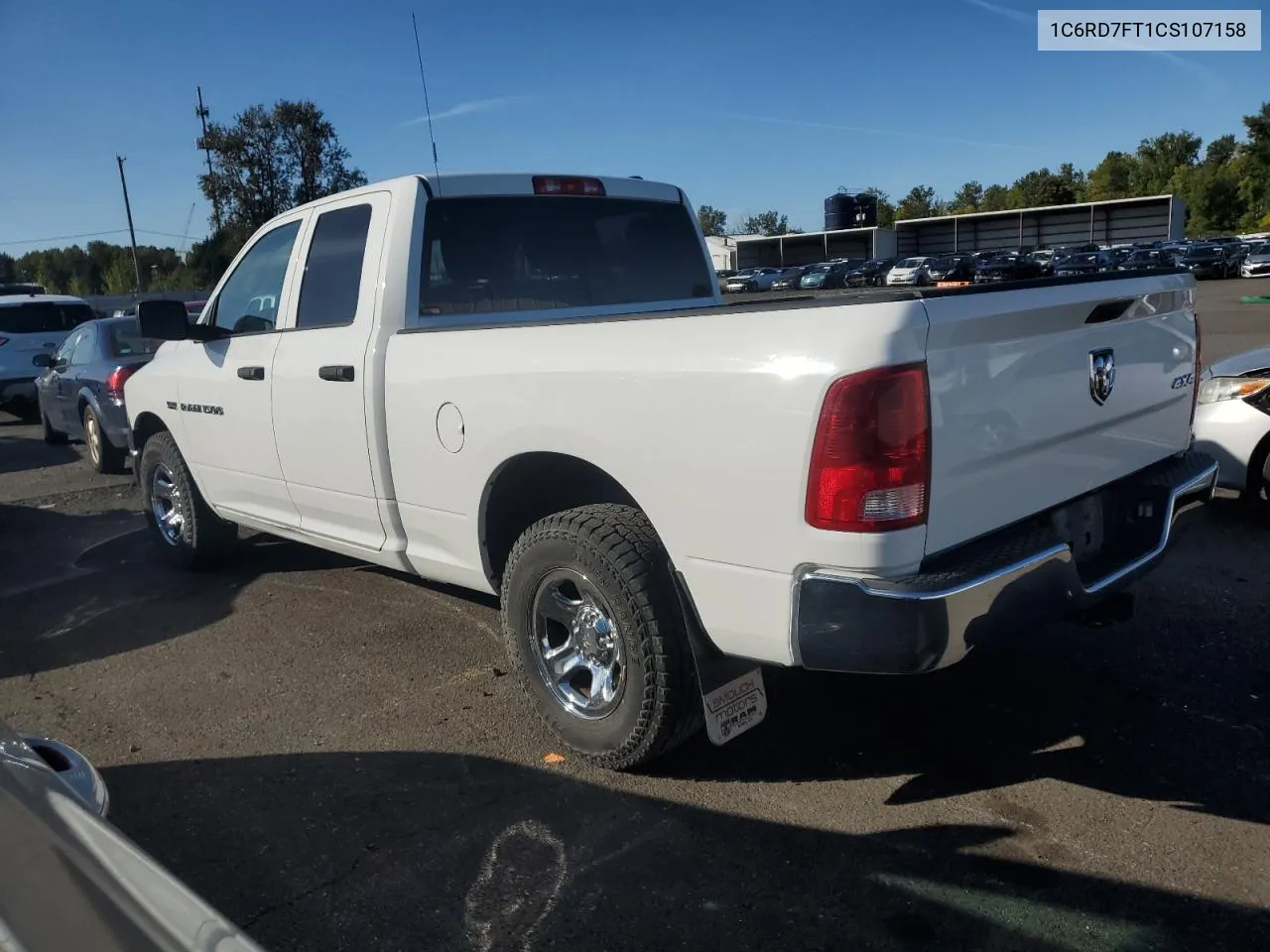 1C6RD7FT1CS107158 2012 Dodge Ram 1500 St