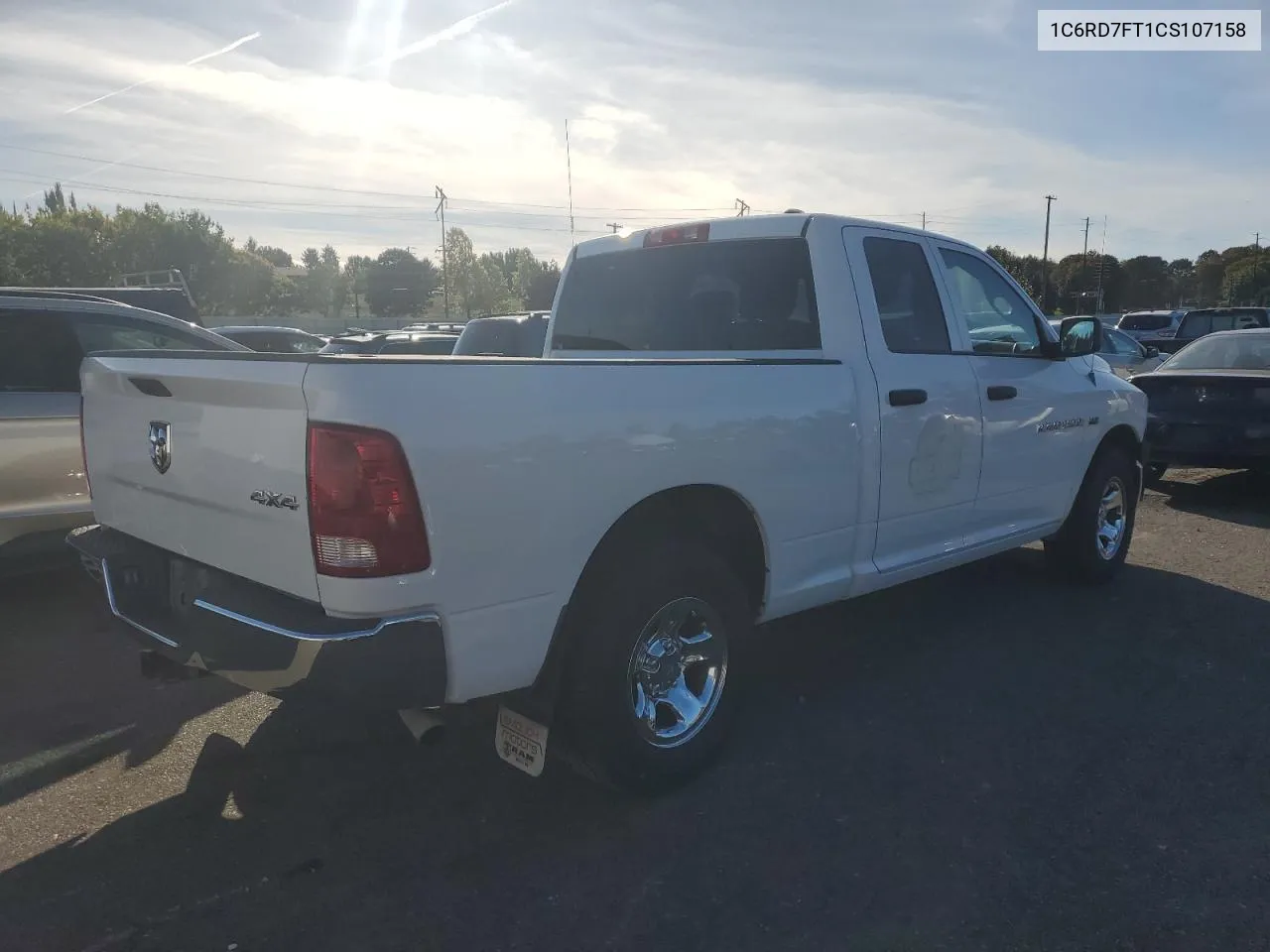 1C6RD7FT1CS107158 2012 Dodge Ram 1500 St