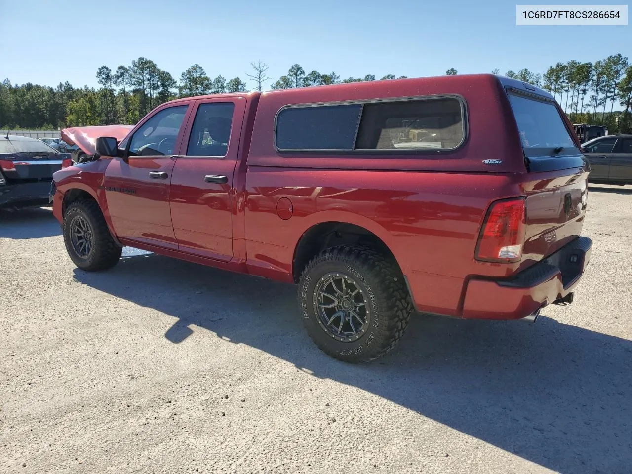 2012 Dodge Ram 1500 St VIN: 1C6RD7FT8CS286654 Lot: 75491864