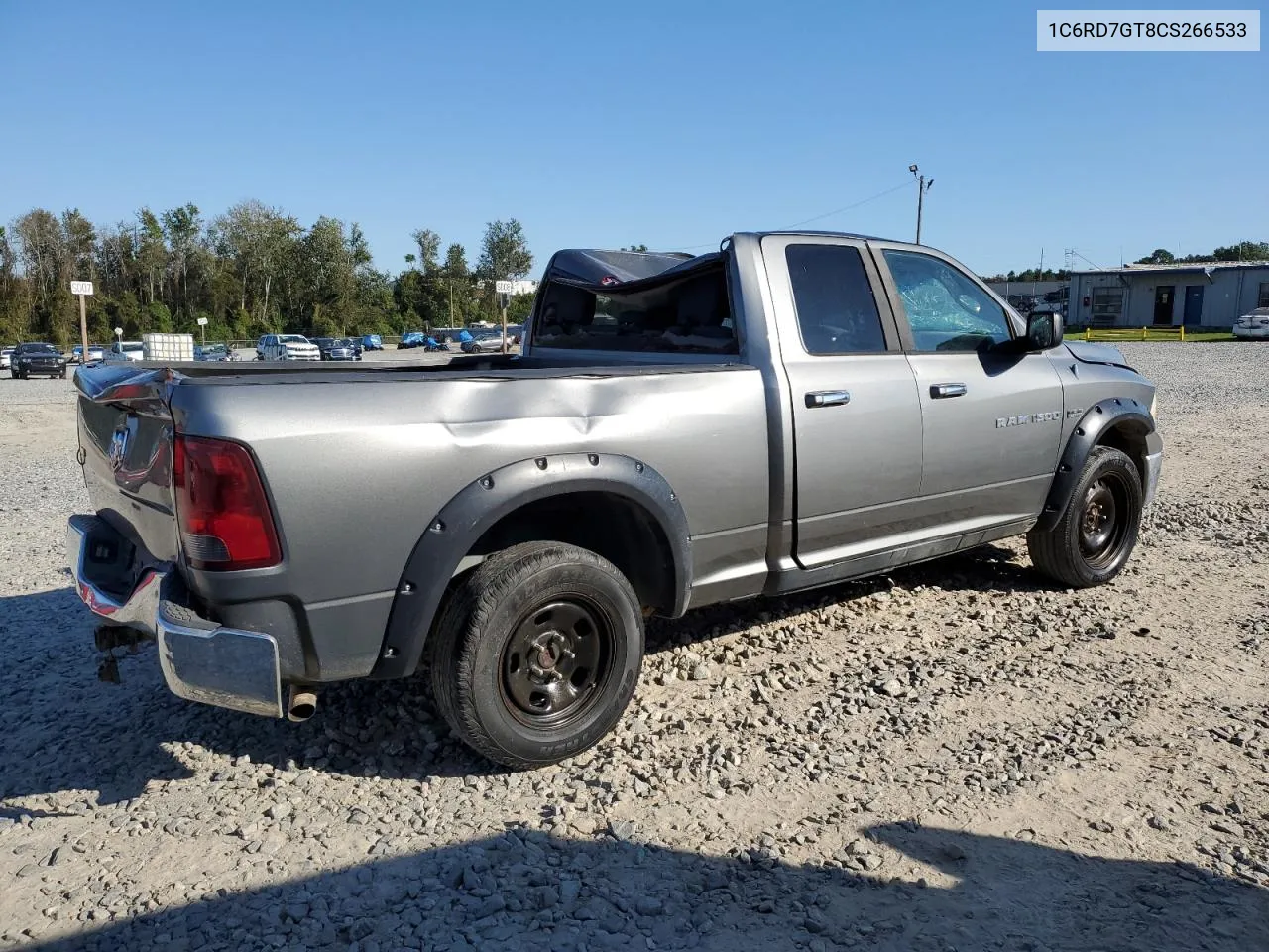 2012 Dodge Ram 1500 Slt VIN: 1C6RD7GT8CS266533 Lot: 75568764