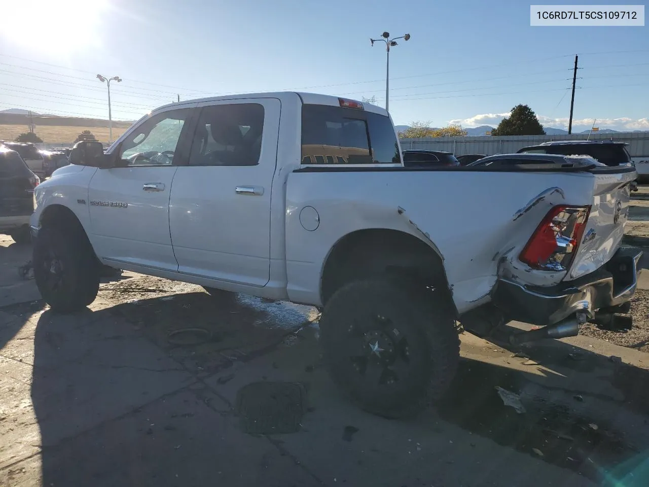 2012 Dodge Ram 1500 Slt VIN: 1C6RD7LT5CS109712 Lot: 75830494