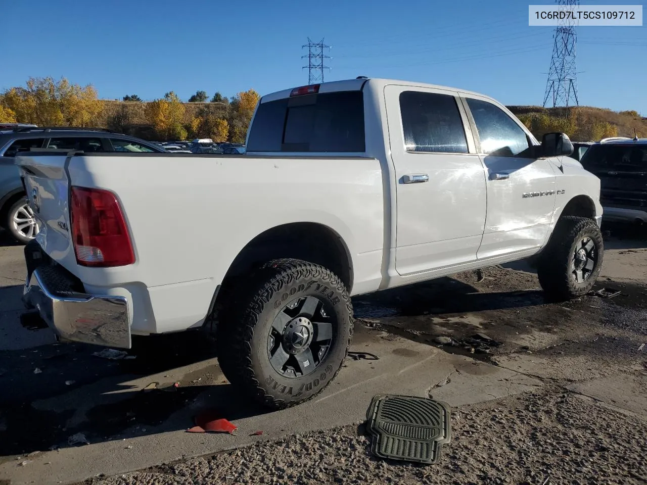 2012 Dodge Ram 1500 Slt VIN: 1C6RD7LT5CS109712 Lot: 75830494