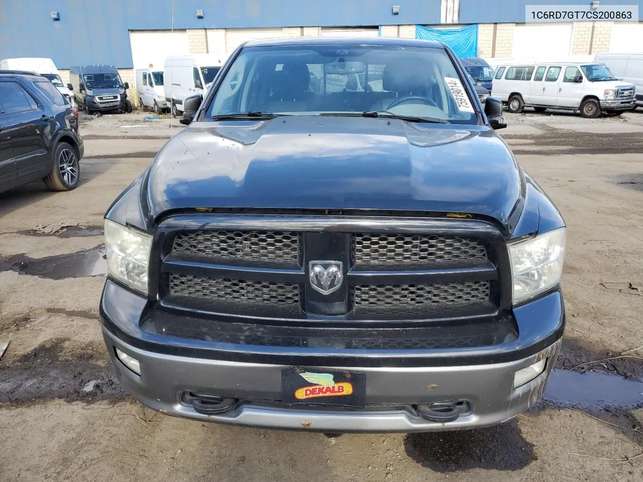 2012 Dodge Ram 1500 Slt VIN: 1C6RD7GT7CS200863 Lot: 75919014