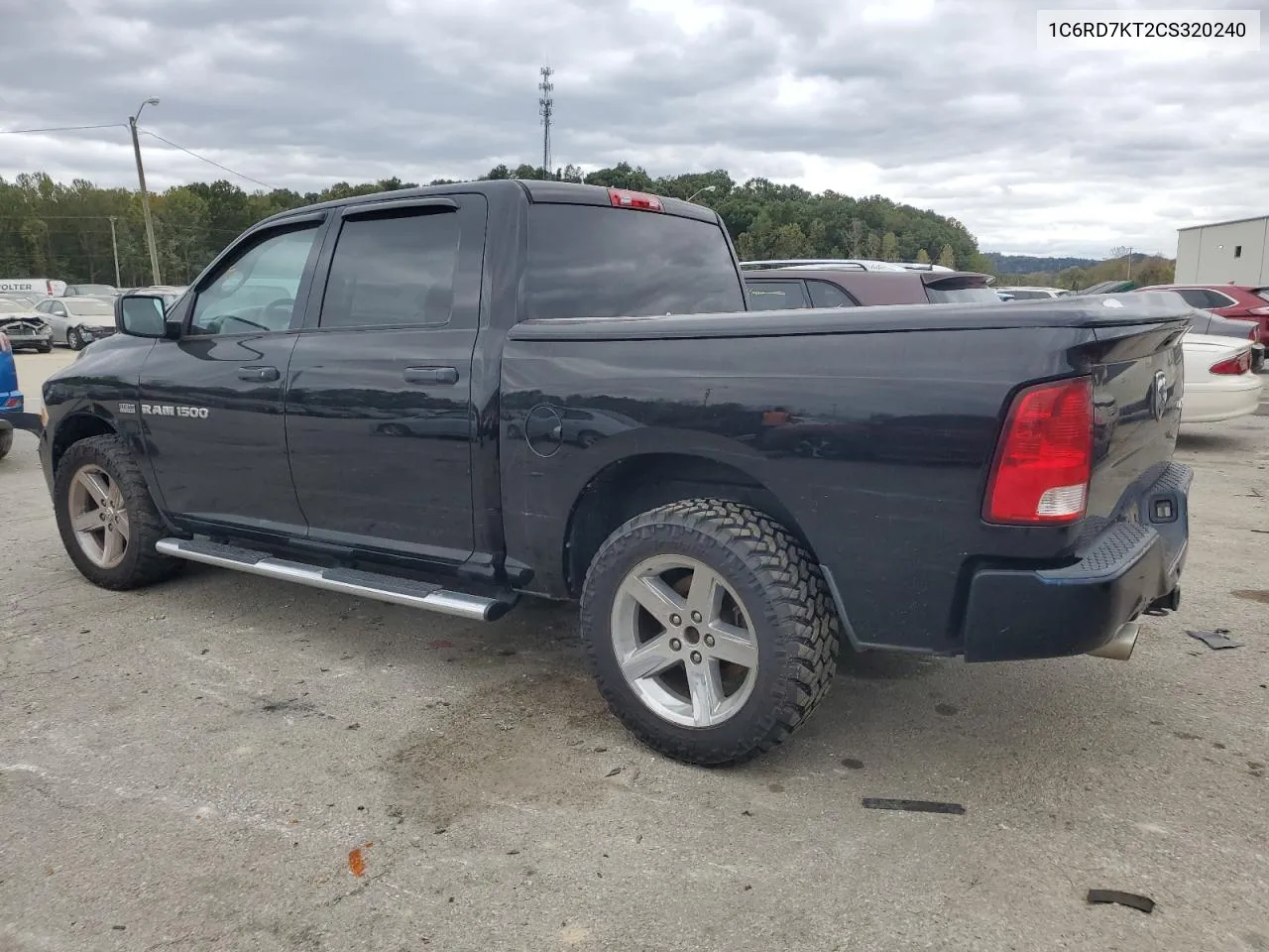 2012 Dodge Ram 1500 St VIN: 1C6RD7KT2CS320240 Lot: 75961514