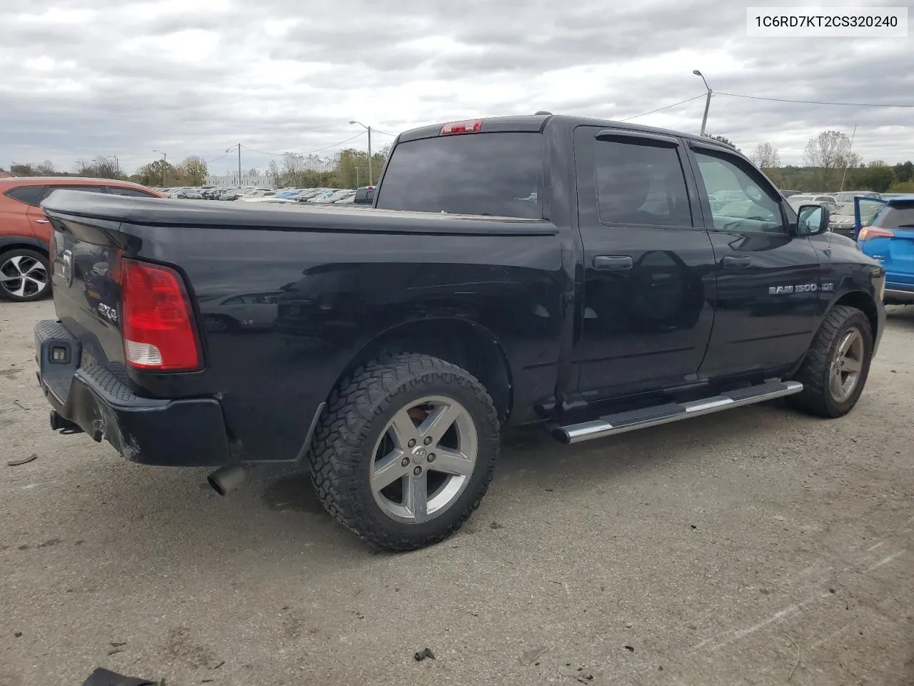 2012 Dodge Ram 1500 St VIN: 1C6RD7KT2CS320240 Lot: 75961514