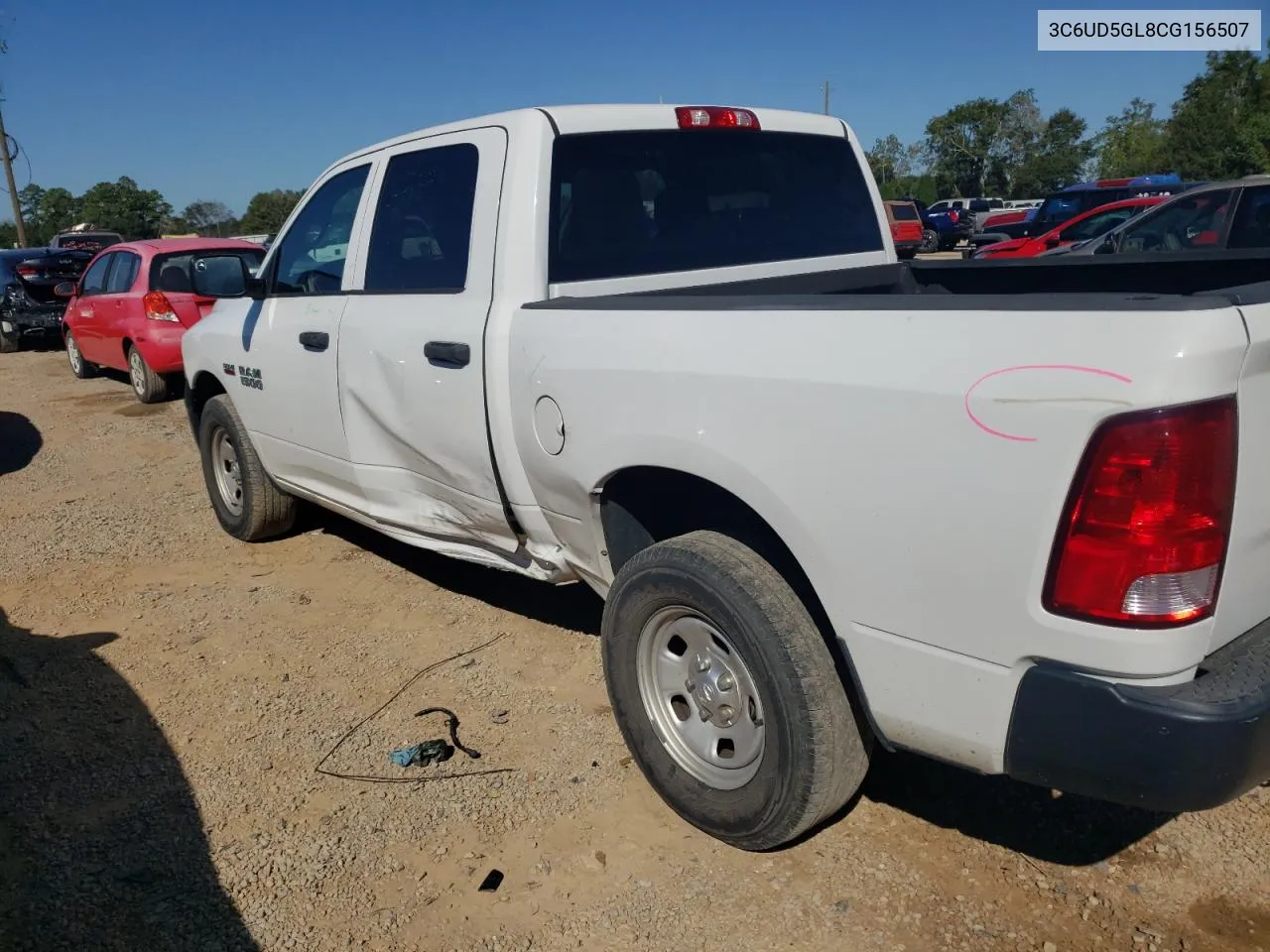 2012 Dodge Ram 2500 Longhorn VIN: 3C6UD5GL8CG156507 Lot: 75983594