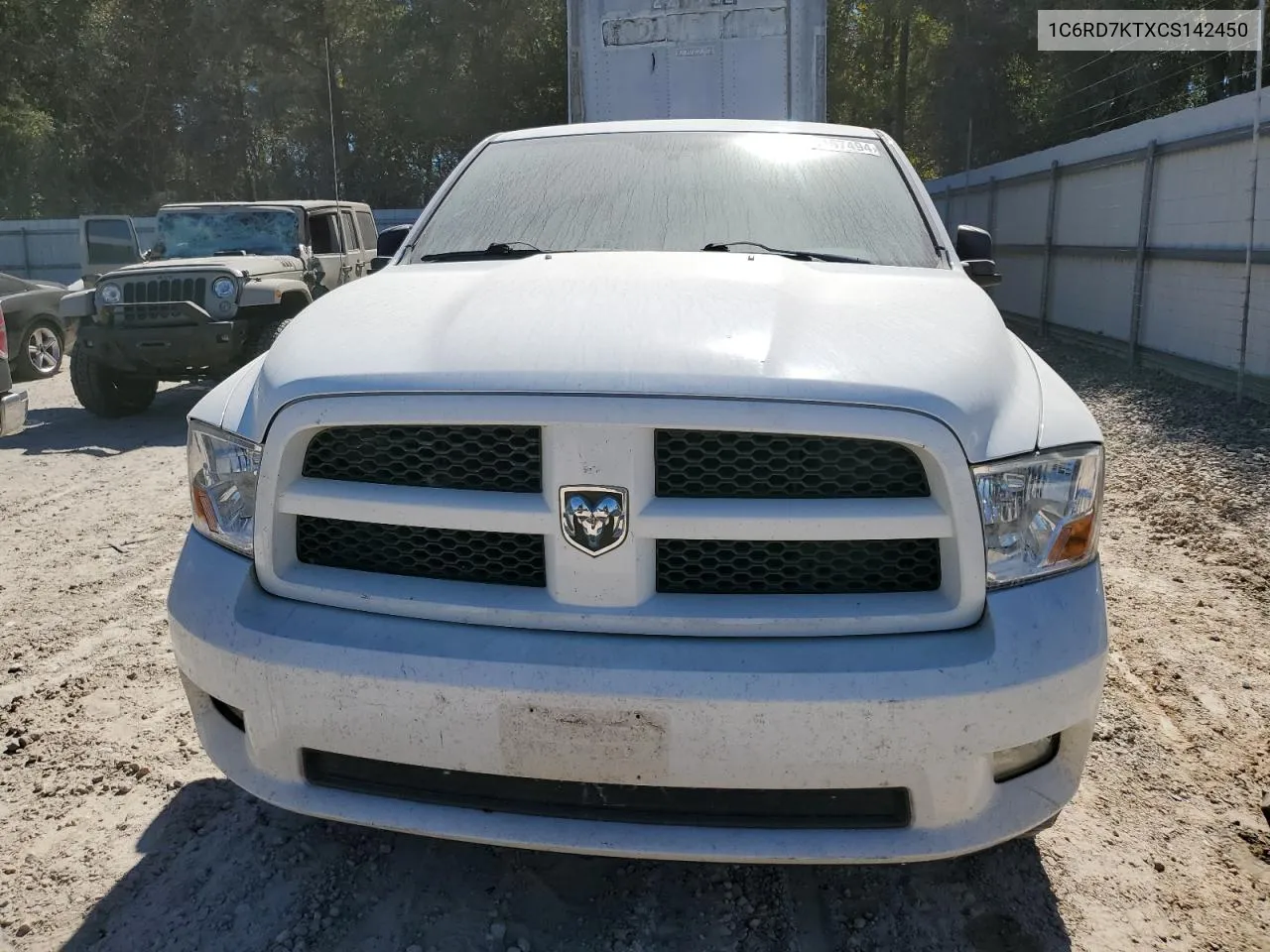 2012 Dodge Ram 1500 St VIN: 1C6RD7KTXCS142450 Lot: 76167494