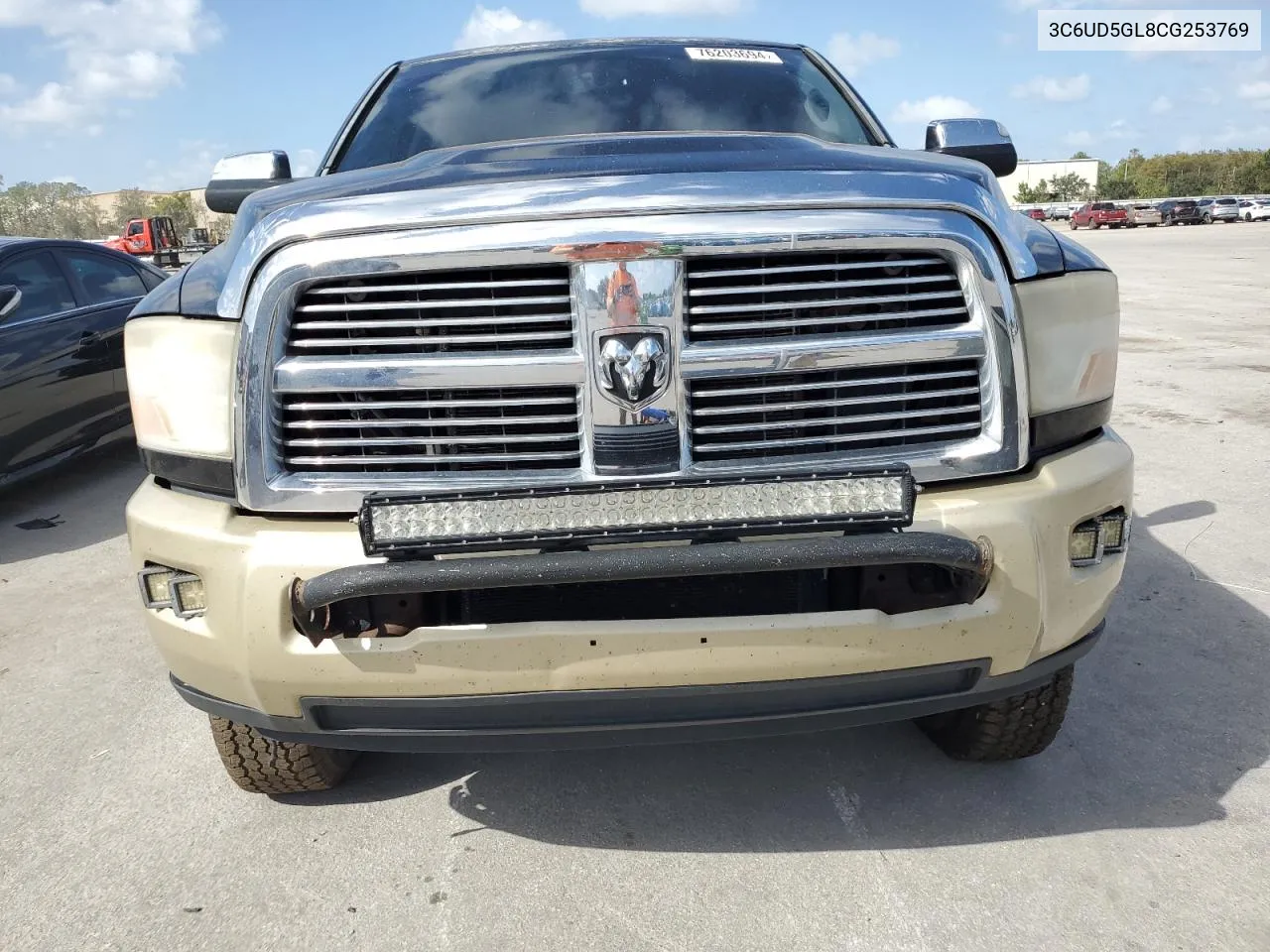 2012 Dodge Ram 2500 Longhorn VIN: 3C6UD5GL8CG253769 Lot: 76203694