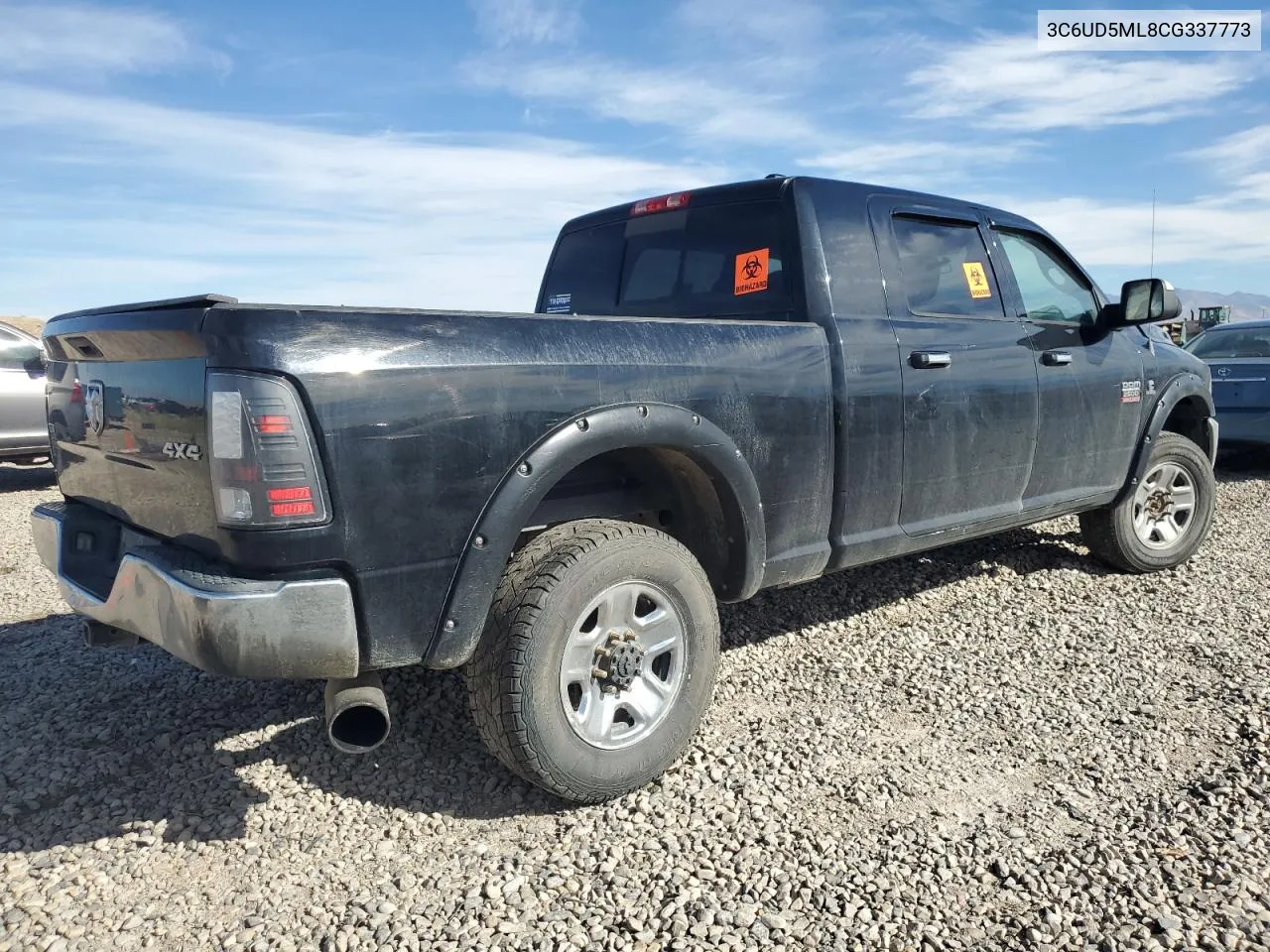 2012 Dodge Ram 2500 Slt VIN: 3C6UD5ML8CG337773 Lot: 76222274