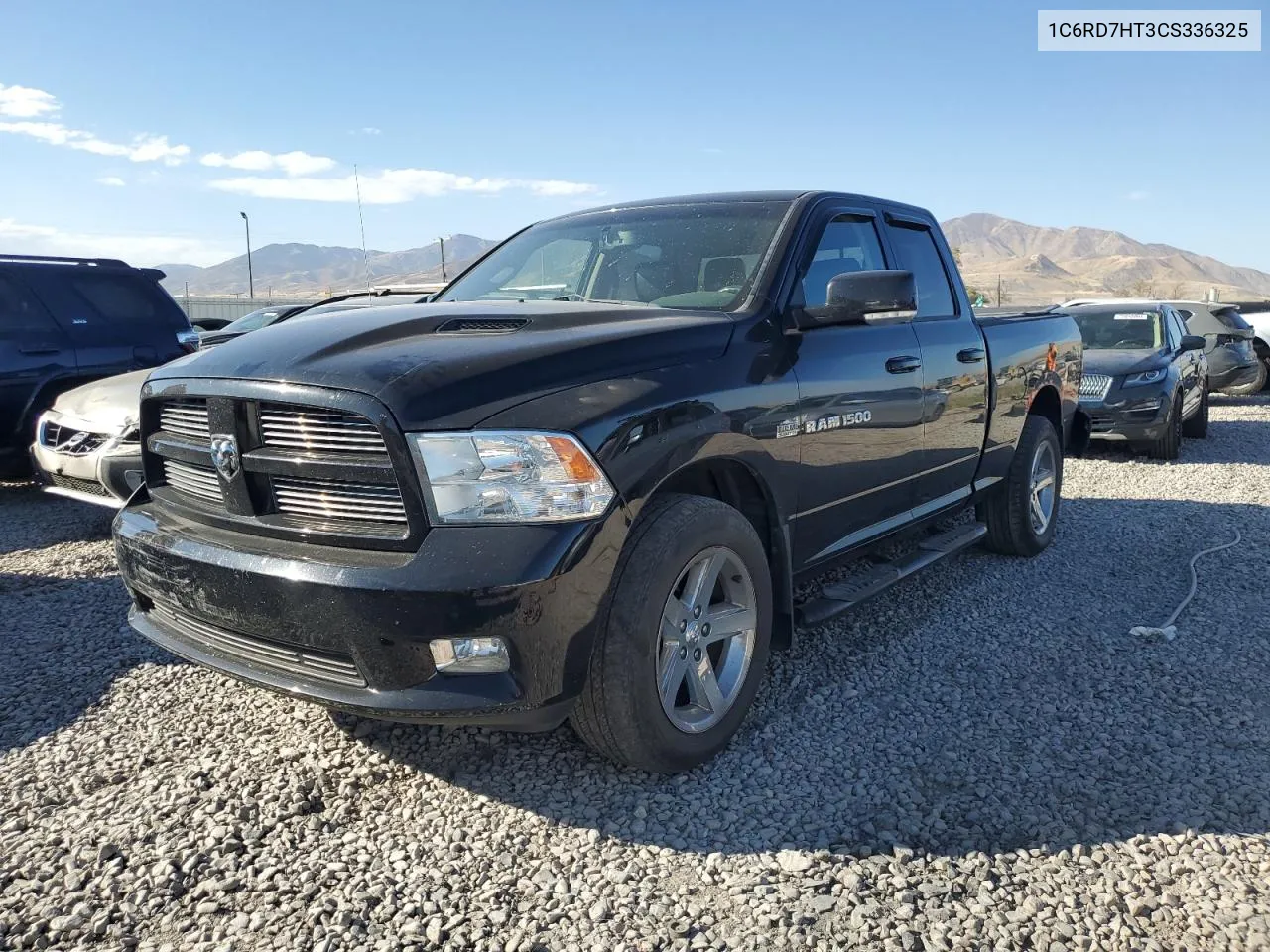 1C6RD7HT3CS336325 2012 Dodge Ram 1500 Sport