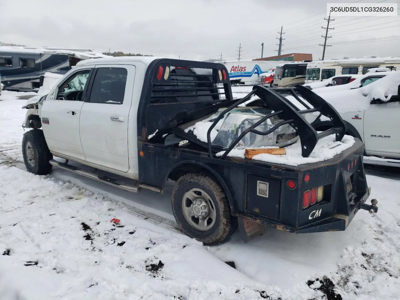 2012 Dodge Ram 2500 Slt VIN: 3C6UD5DL1CG326260 Lot: 76525344