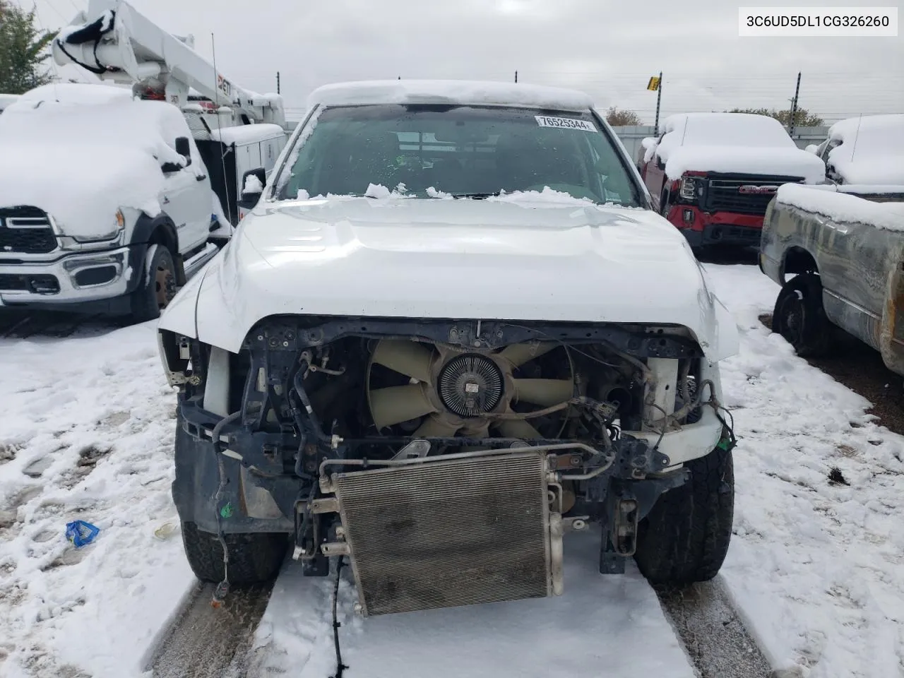 2012 Dodge Ram 2500 Slt VIN: 3C6UD5DL1CG326260 Lot: 76525344