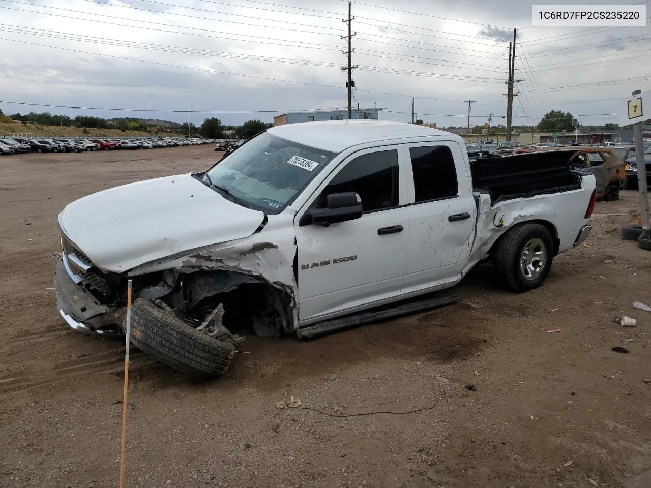 2012 Dodge Ram 1500 St VIN: 1C6RD7FP2CS235220 Lot: 76538364