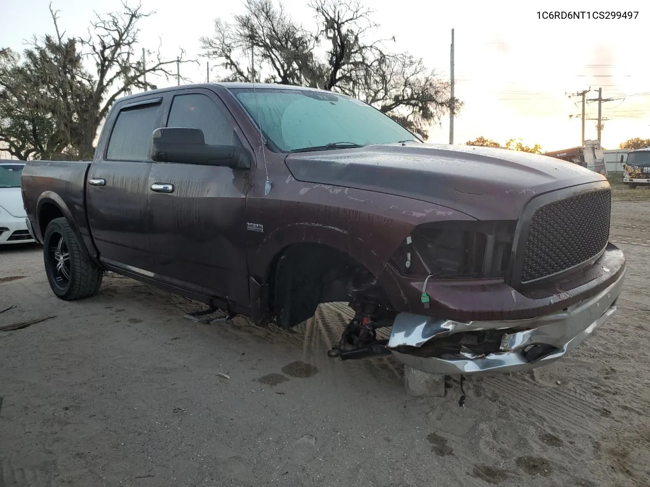 2012 Dodge Ram 1500 Laramie VIN: 1C6RD6NT1CS299497 Lot: 76624314