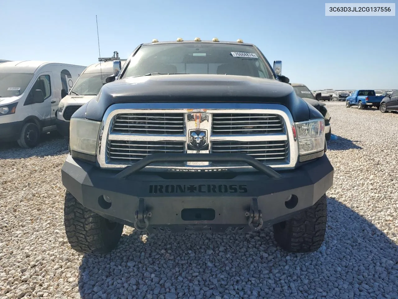 2012 Dodge Ram 3500 Laramie VIN: 3C63D3JL2CG137556 Lot: 76668874