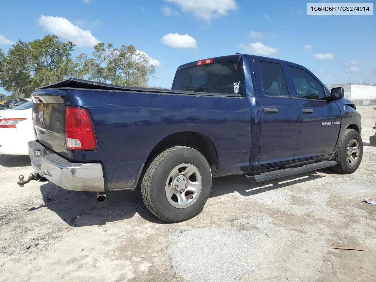 2012 Dodge Ram 1500 St VIN: 1C6RD6FP7CS274914 Lot: 76687574