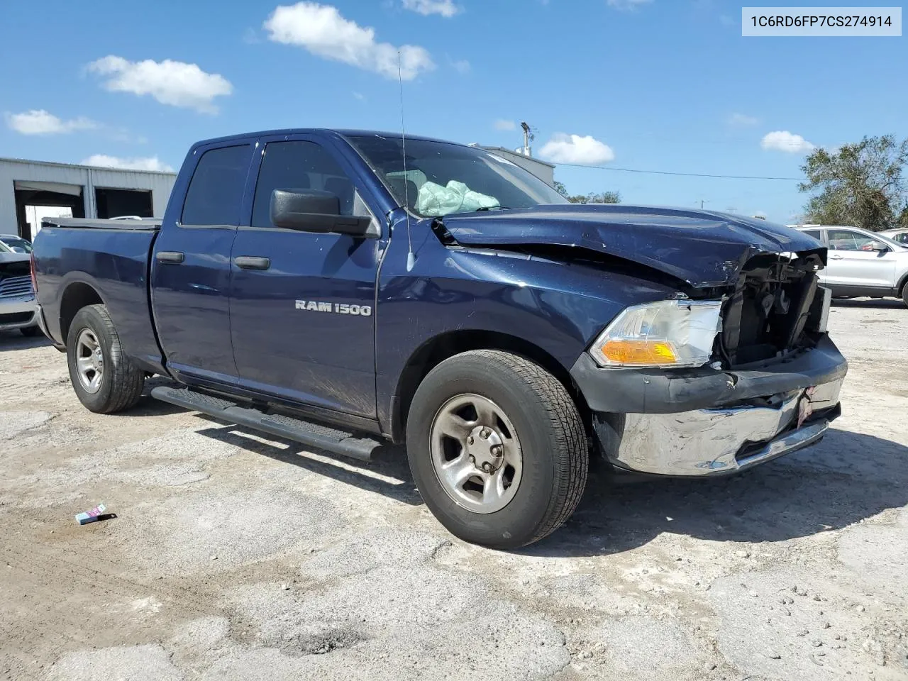 2012 Dodge Ram 1500 St VIN: 1C6RD6FP7CS274914 Lot: 76687574