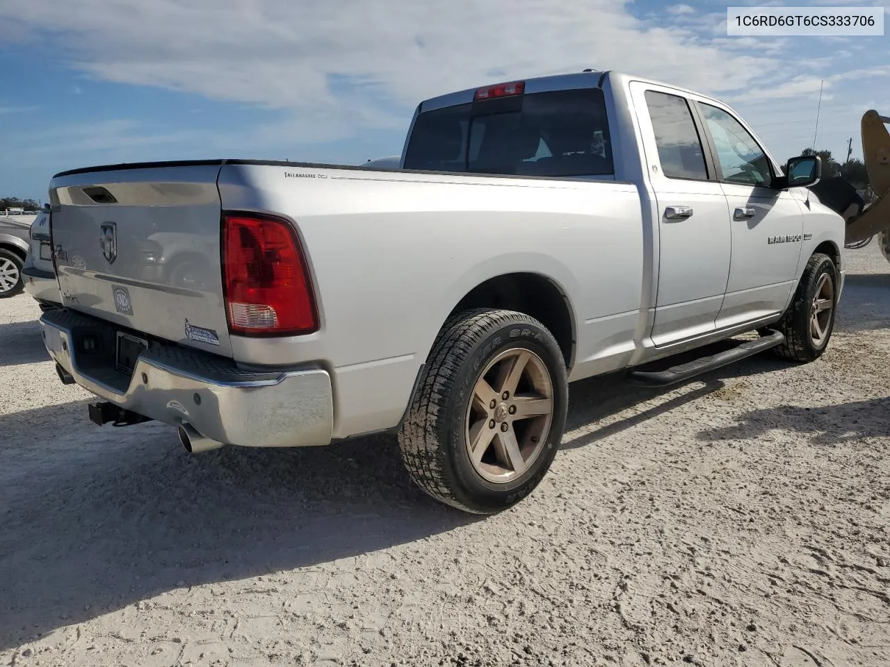 2012 Dodge Ram 1500 Slt VIN: 1C6RD6GT6CS333706 Lot: 76759264