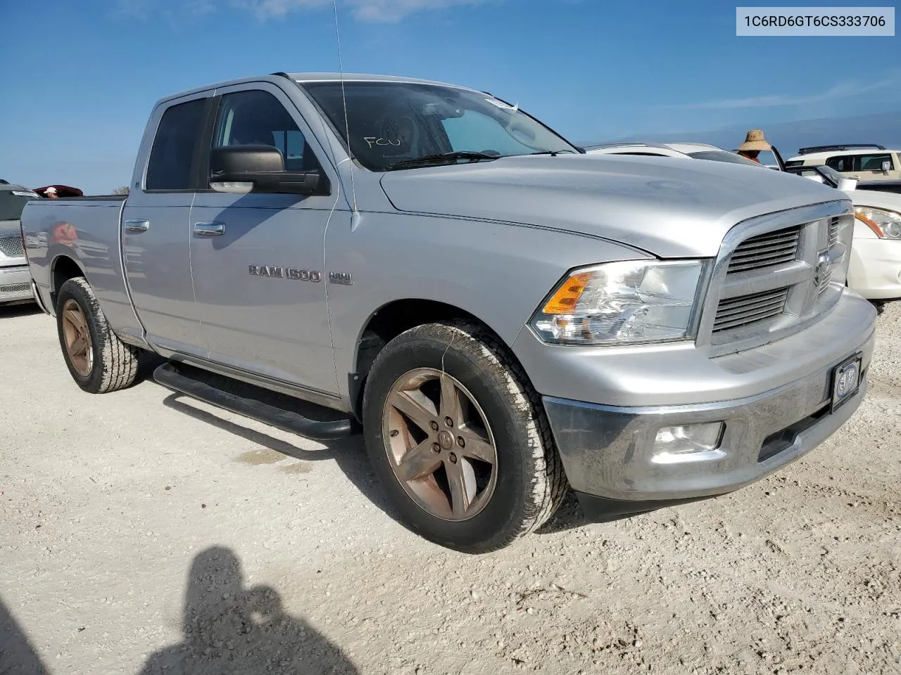 2012 Dodge Ram 1500 Slt VIN: 1C6RD6GT6CS333706 Lot: 76759264