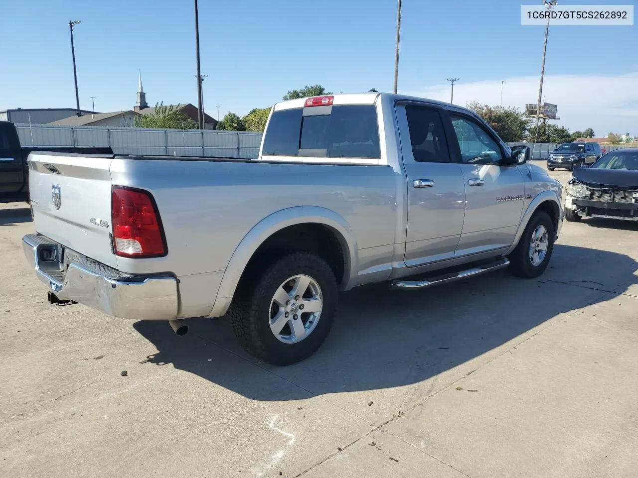 1C6RD7GT5CS262892 2012 Dodge Ram 1500 Slt