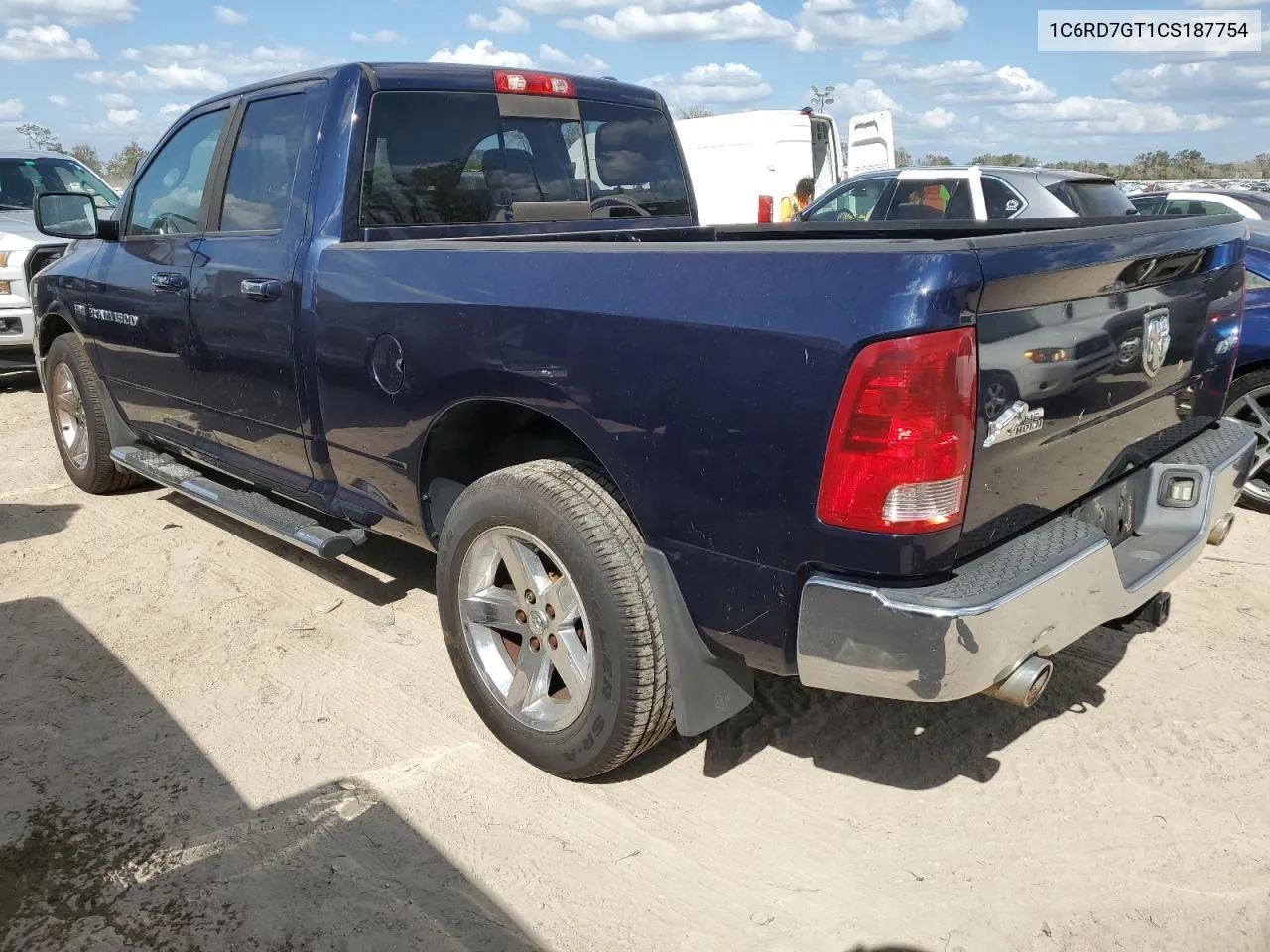 2012 Dodge Ram 1500 Slt VIN: 1C6RD7GT1CS187754 Lot: 76916574