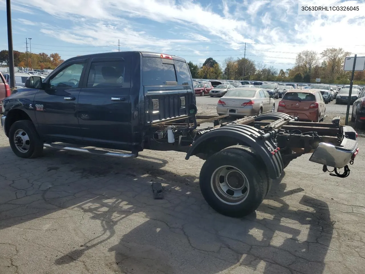 2012 Dodge Ram 3500 Slt VIN: 3C63DRHL1CG326045 Lot: 76947824