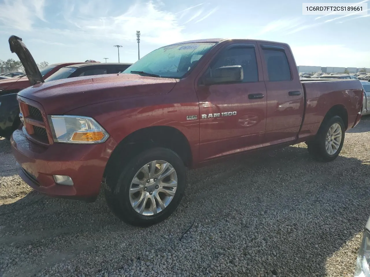 2012 Dodge Ram 1500 St VIN: 1C6RD7FT2CS189661 Lot: 77021724