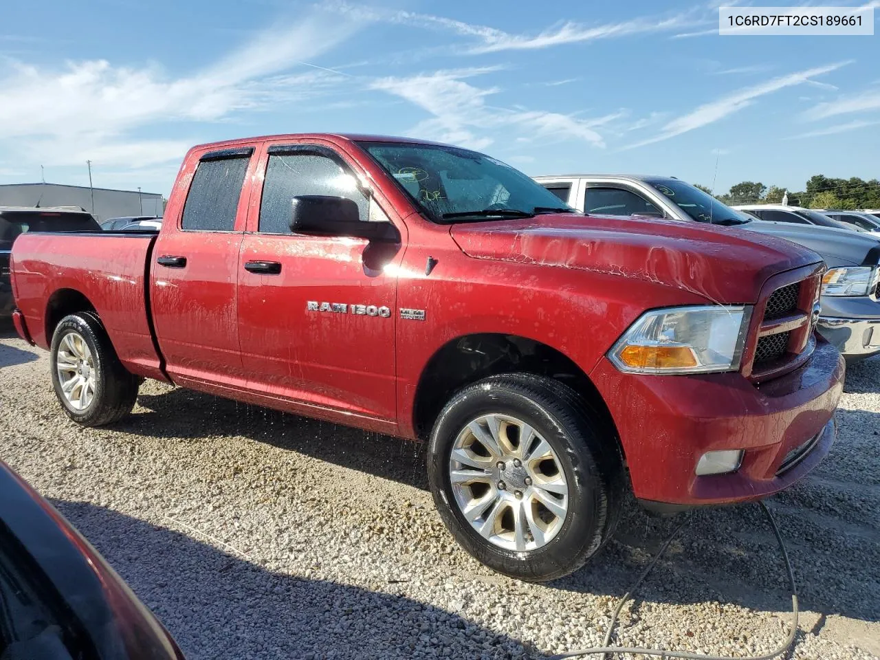 2012 Dodge Ram 1500 St VIN: 1C6RD7FT2CS189661 Lot: 77021724