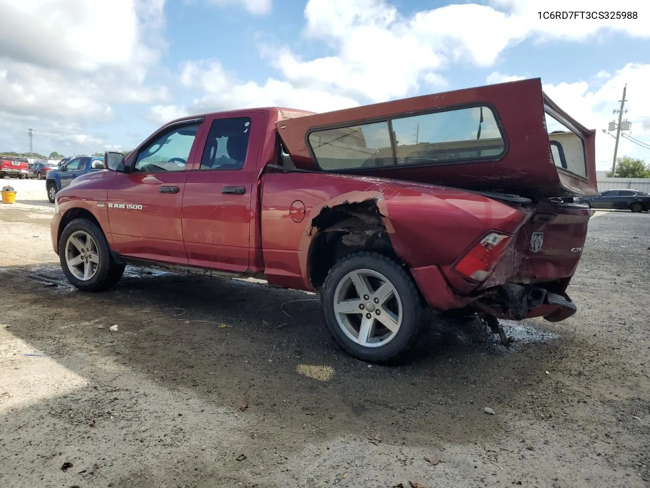 2012 Dodge Ram 1500 St VIN: 1C6RD7FT3CS325988 Lot: 77102464