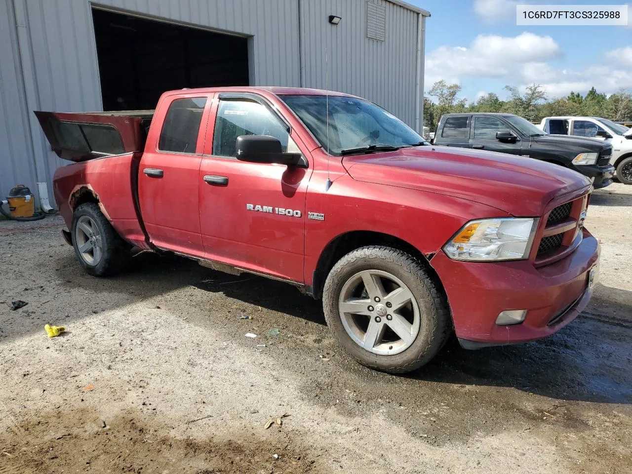 2012 Dodge Ram 1500 St VIN: 1C6RD7FT3CS325988 Lot: 77102464