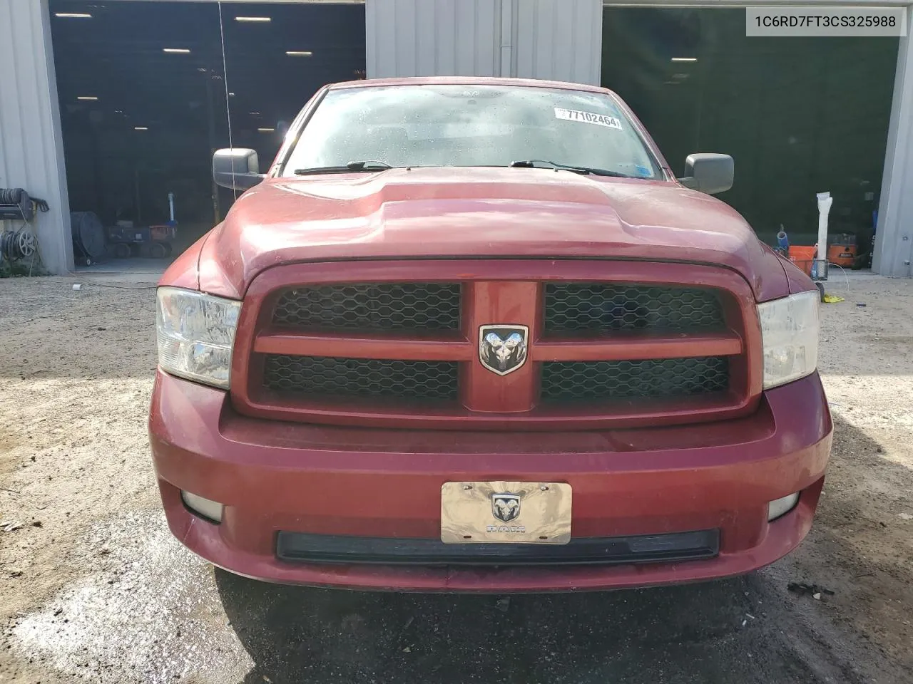 2012 Dodge Ram 1500 St VIN: 1C6RD7FT3CS325988 Lot: 77102464