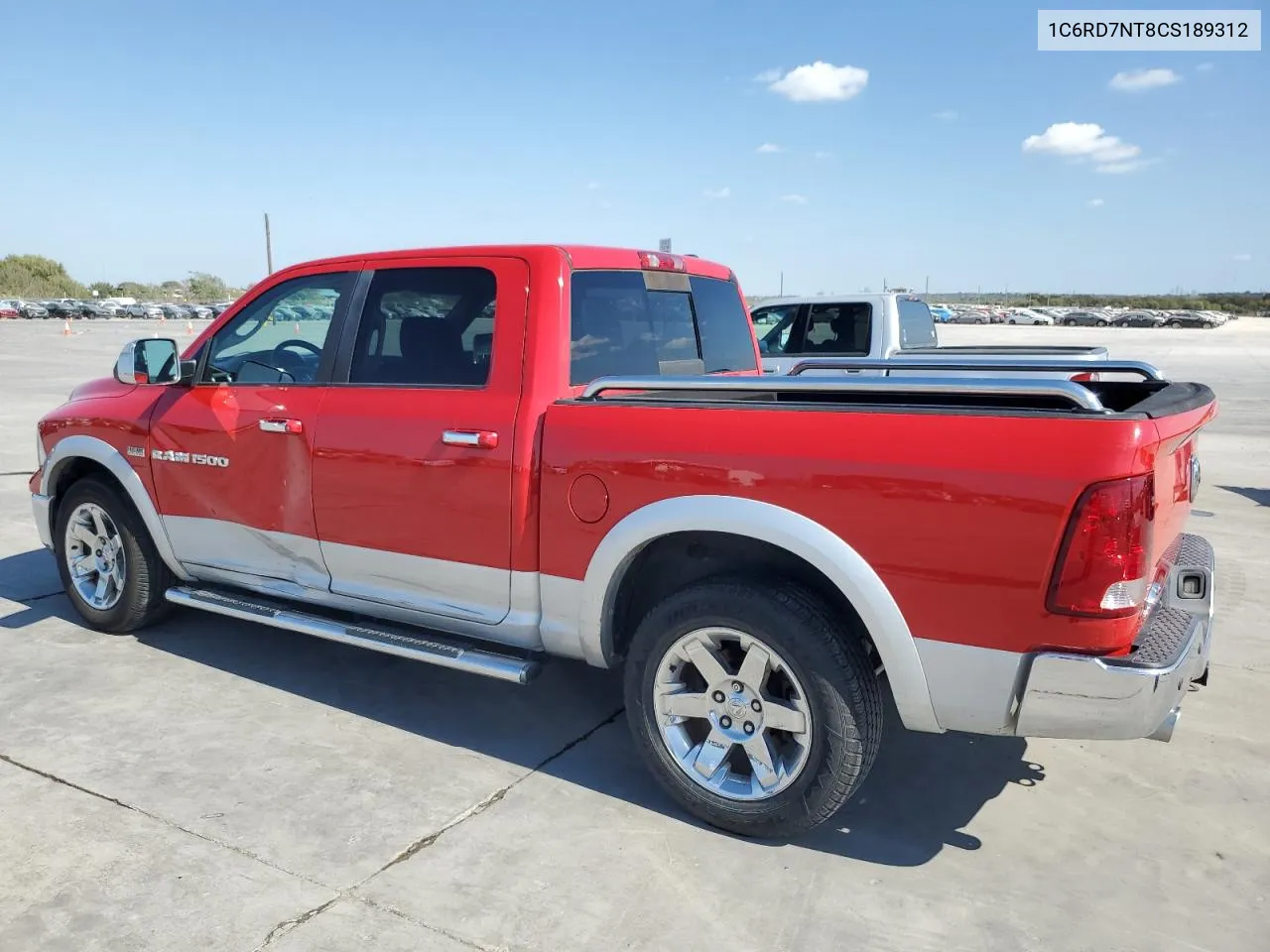 2012 Dodge Ram 1500 Laramie VIN: 1C6RD7NT8CS189312 Lot: 77103794