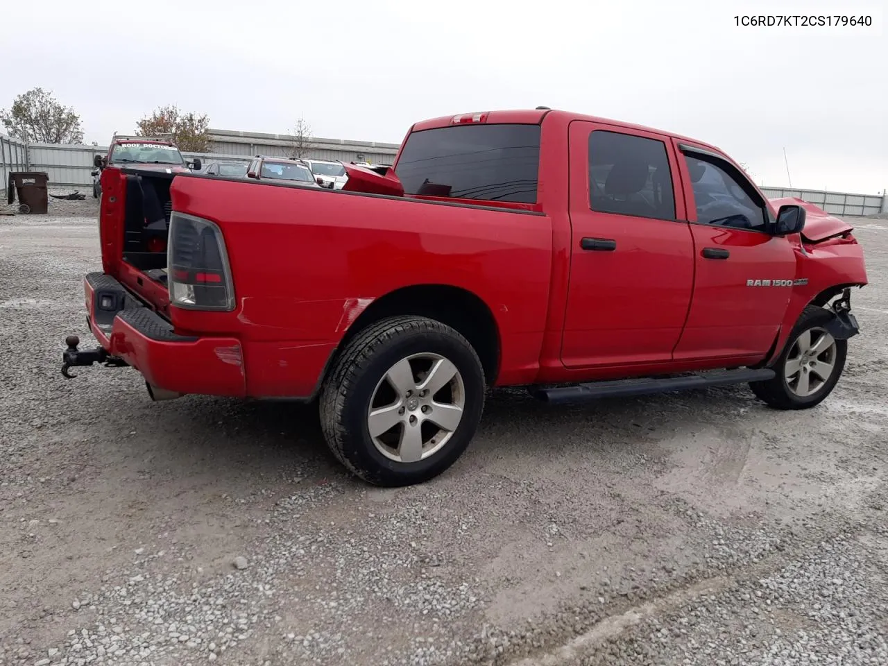 2012 Dodge Ram 1500 St VIN: 1C6RD7KT2CS179640 Lot: 77340984