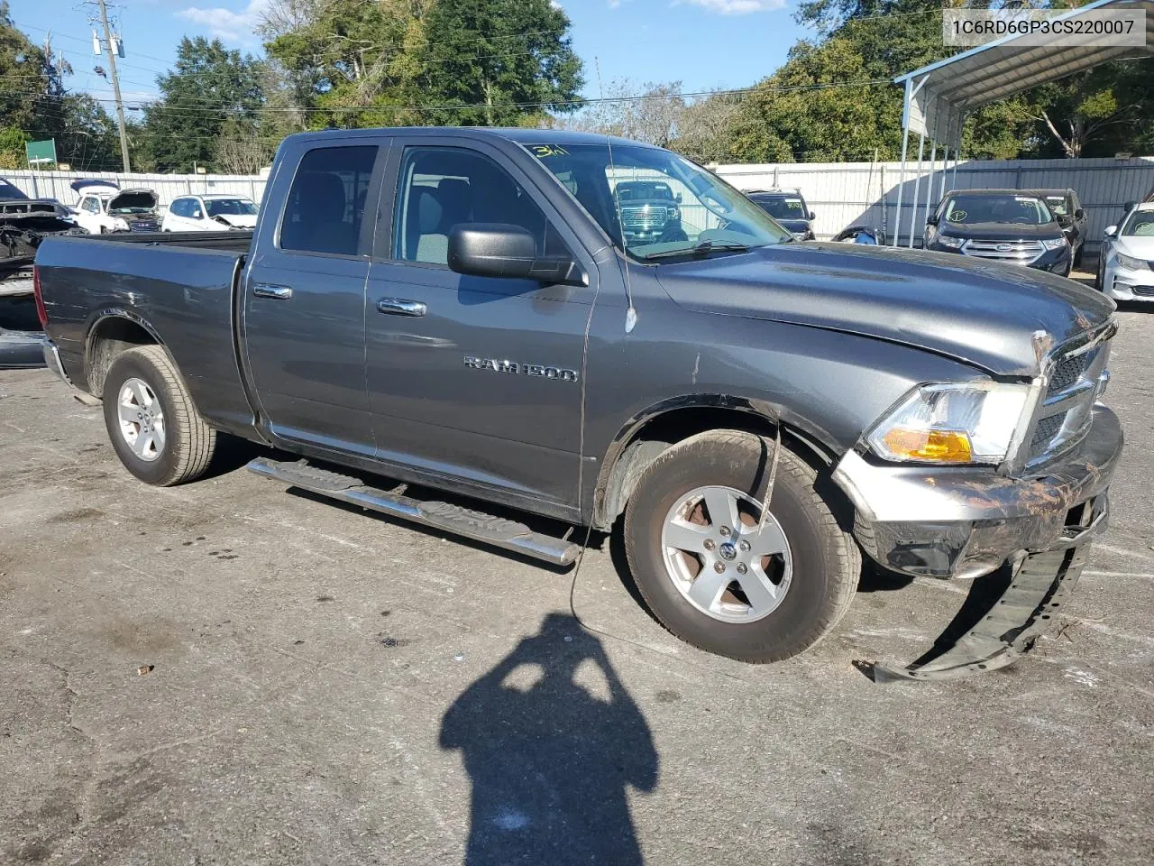 2012 Dodge Ram 1500 Slt VIN: 1C6RD6GP3CS220007 Lot: 77372954