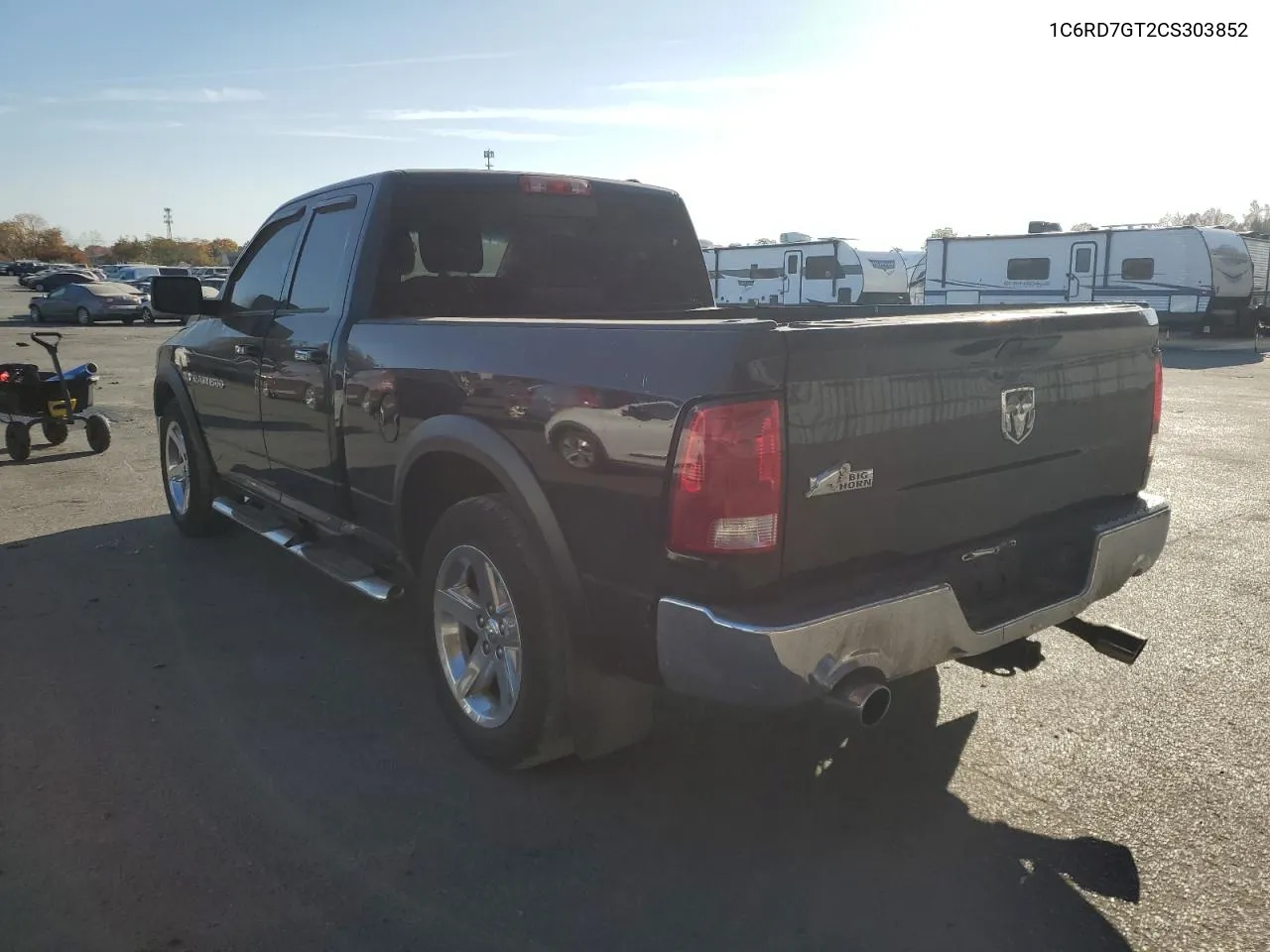 2012 Dodge Ram 1500 Slt VIN: 1C6RD7GT2CS303852 Lot: 77620744